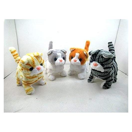 Juguete de Peluche Interactivo Mytoys&Gift Gato Rosa 15 cm