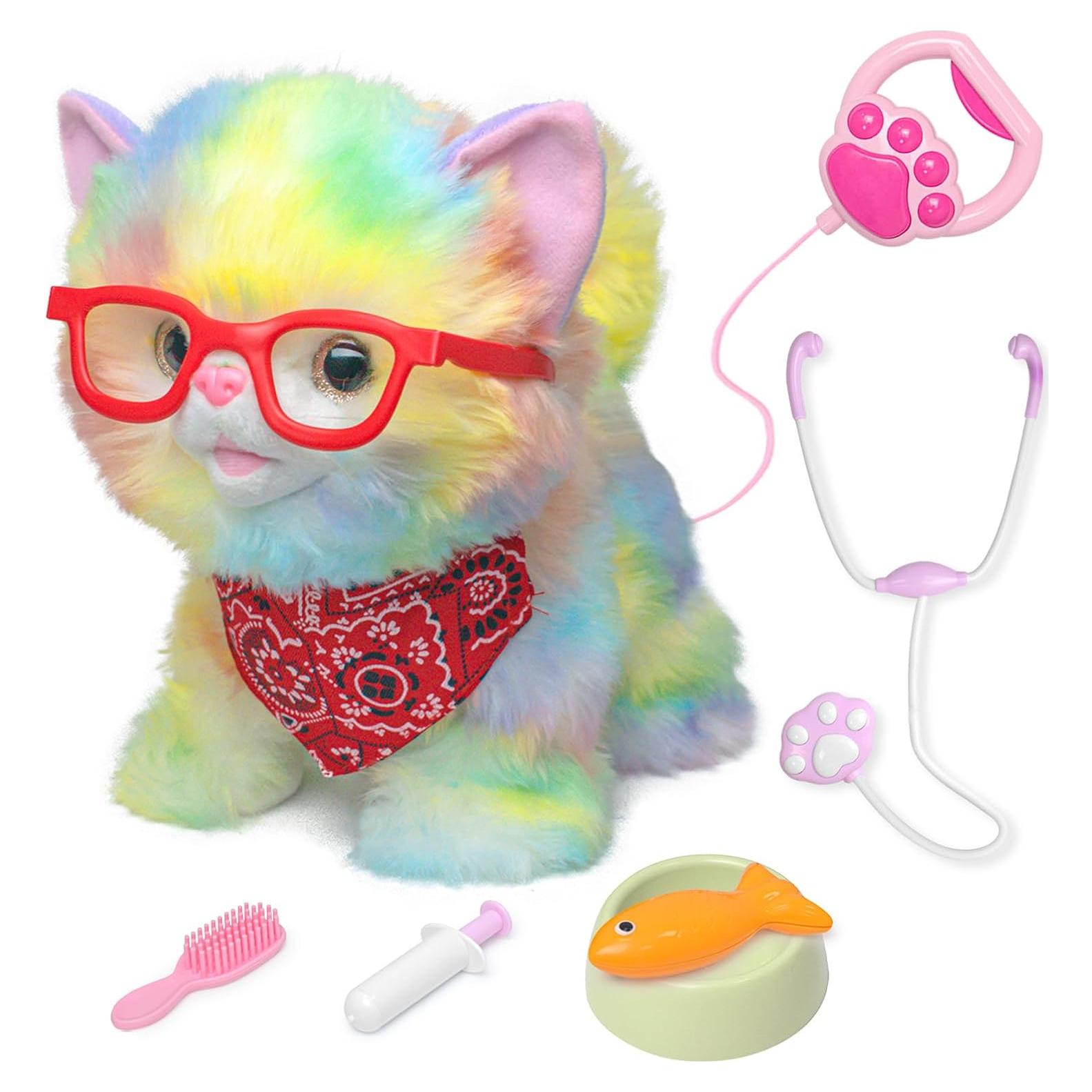 Juguete Robot Gato Caminante YH YUHUNG con Control Remoto 24.5cm