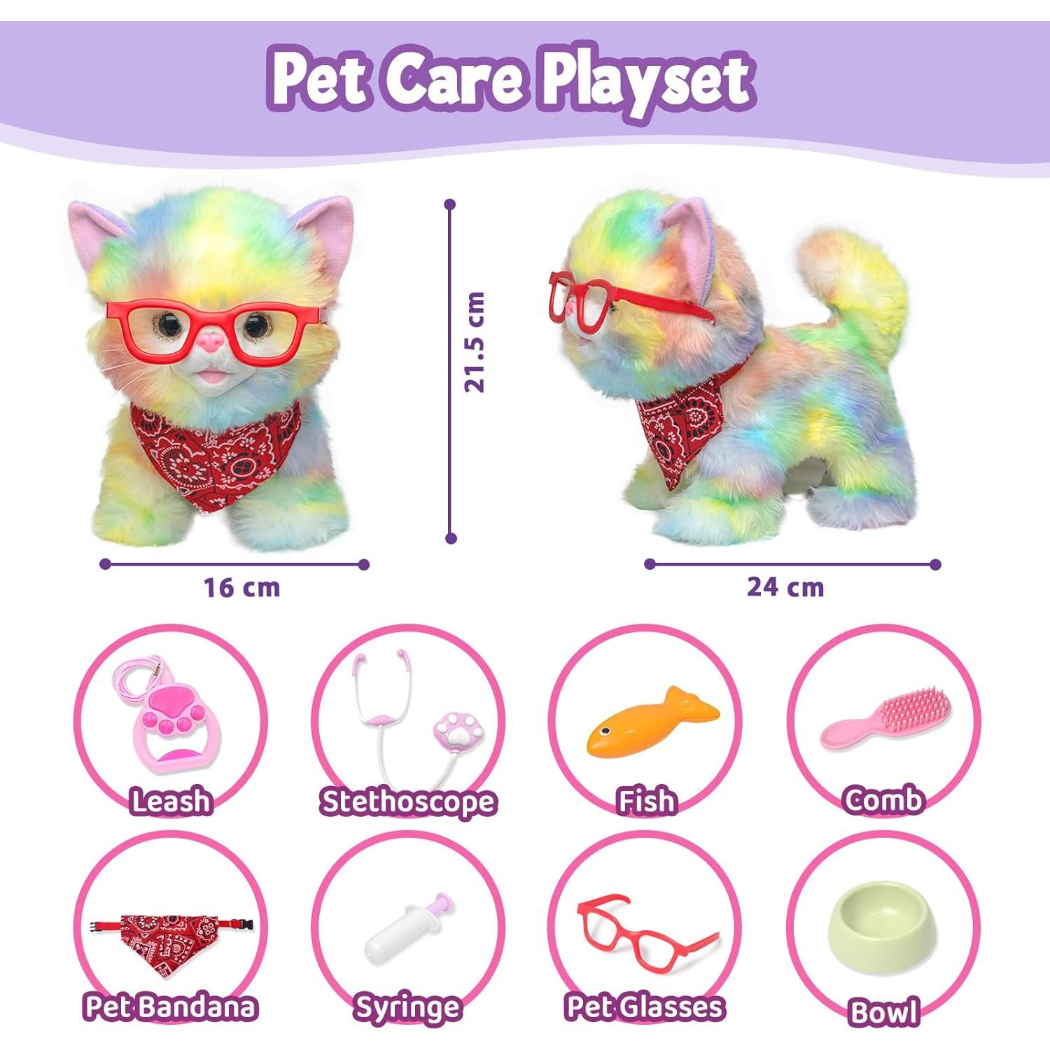 Juguete Robot Gato Caminante YH YUHUNG con Control Remoto 24.5cm