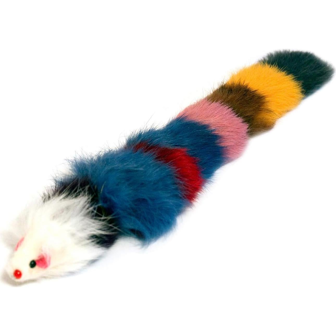Juguete de Peluche Weasel Iconic Pet - Juego de 2 para Perros y Gatos