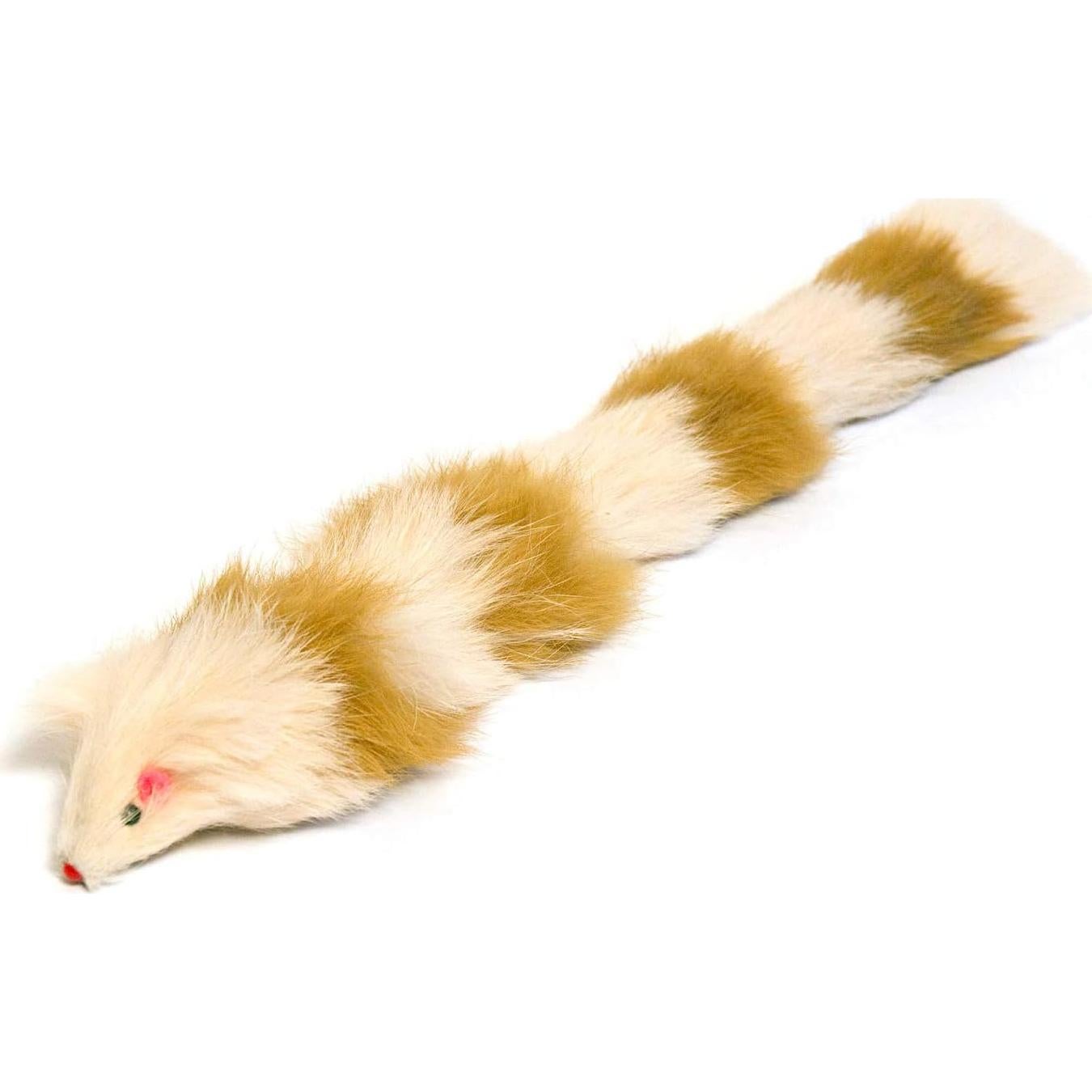 Juguete de Peluche Weasel Iconic Pet - Juego de 2 para Perros y Gatos