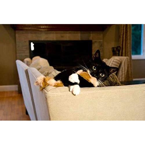 Juguete de Peluche Weasel Iconic Pet - Juego de 2 para Perros y Gatos