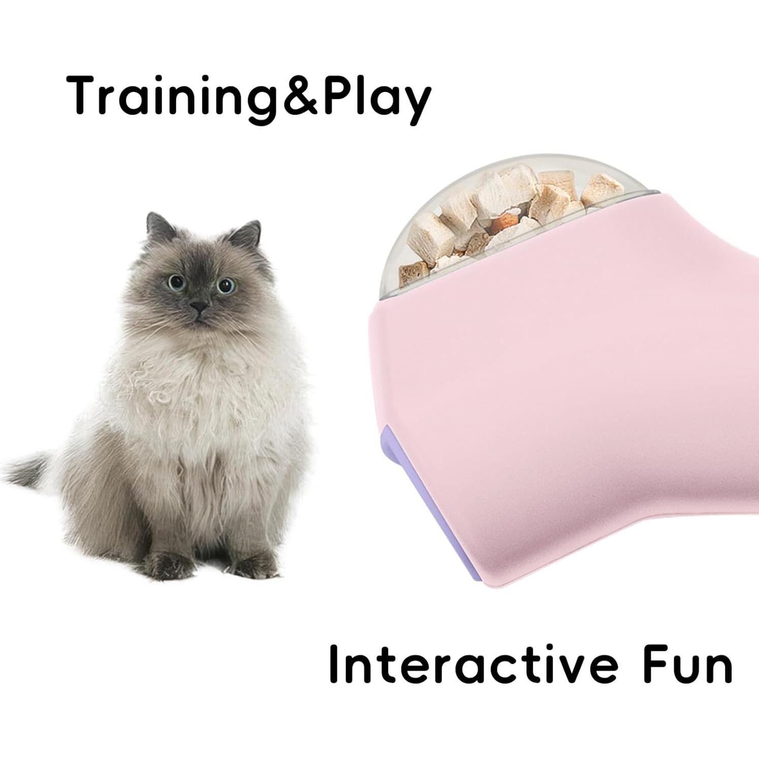 Lanzador de Golosinas Interactivo Mooipur para Gatos y Perros