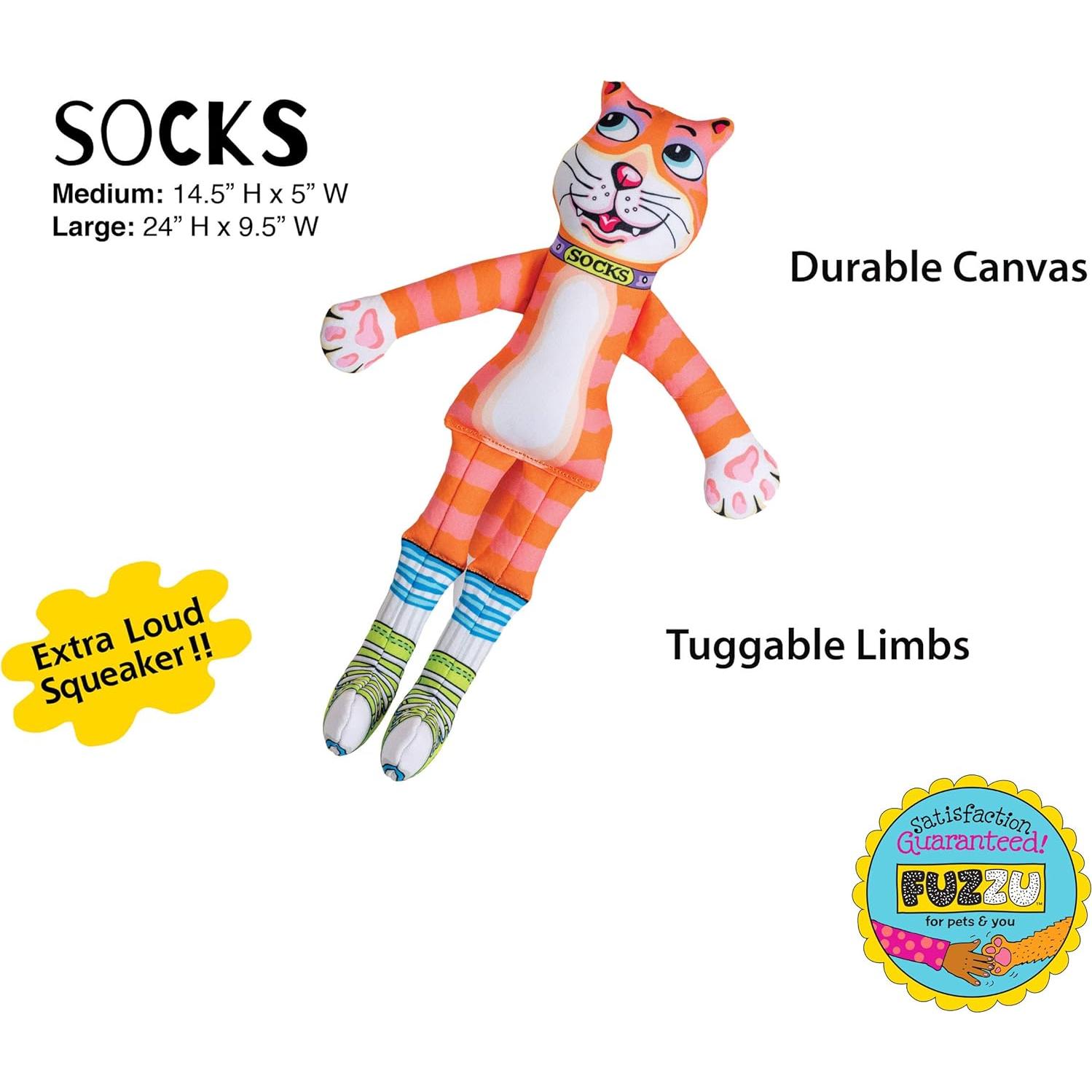 Juguete para Perros Fuzzu Ese Gato Sneaky Grande 60 cm