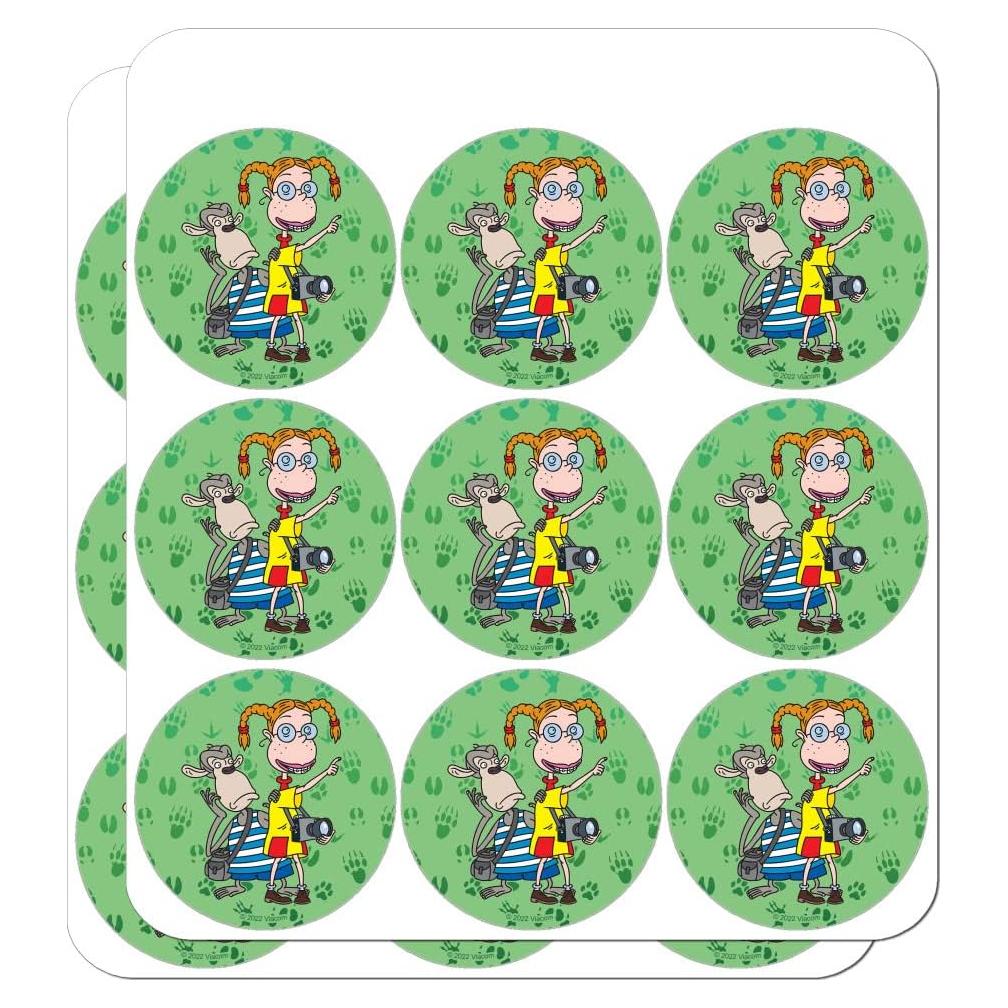 Pegatinas Wild Thornberrys Eliza y Darwin - 18 unidades