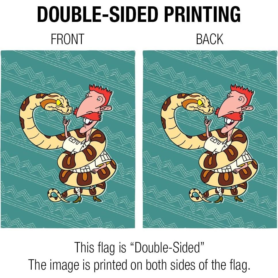 Bandera Doble Cara 76x102 cm Graphics & More Nigel Thornberry