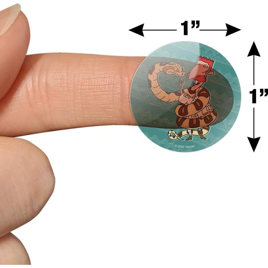 Pegatinas Transparentes Wild Thornberrys 50 Piezas 1"