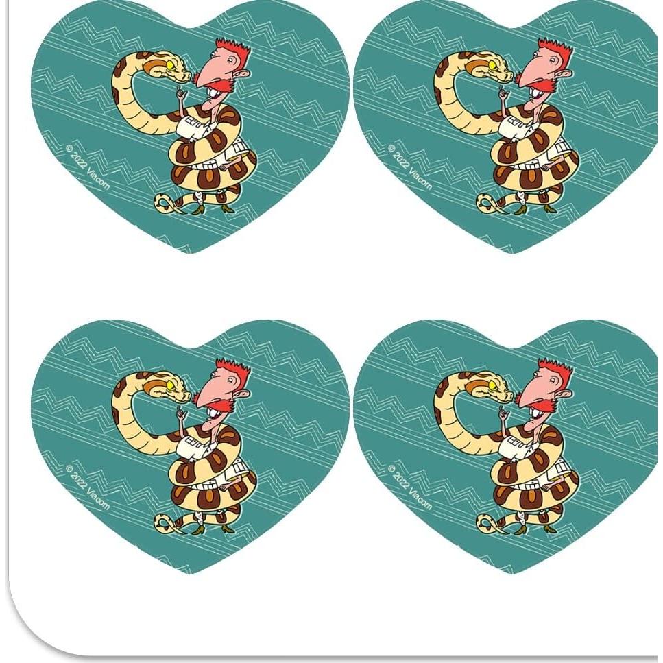 Planificador de Pegatinas Corazón de Los Thornberrys - 18 Unidades