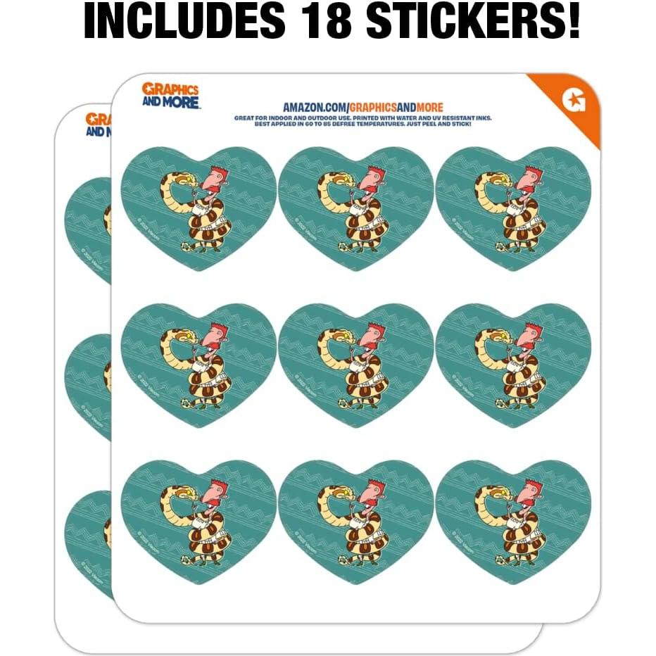 Planificador de Pegatinas Corazón de Los Thornberrys - 18 Unidades