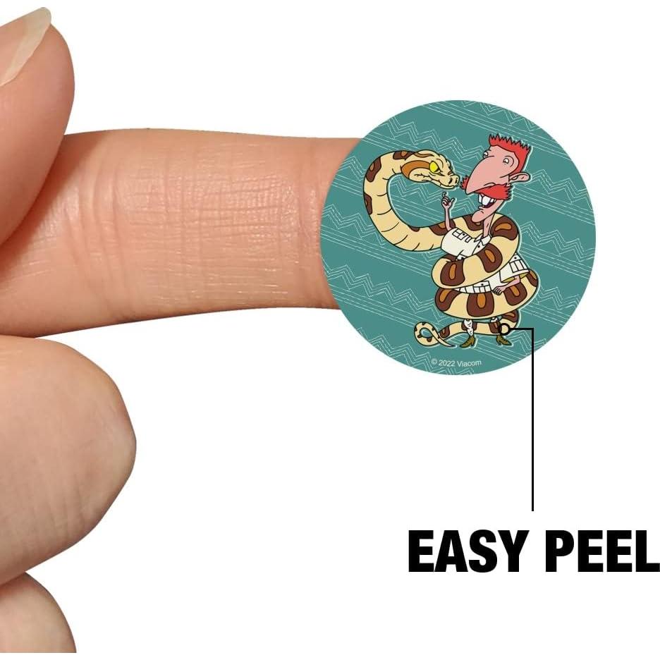 Calcomanías Wild Thornberrys 50 unidades 2.54 cm para manualidades