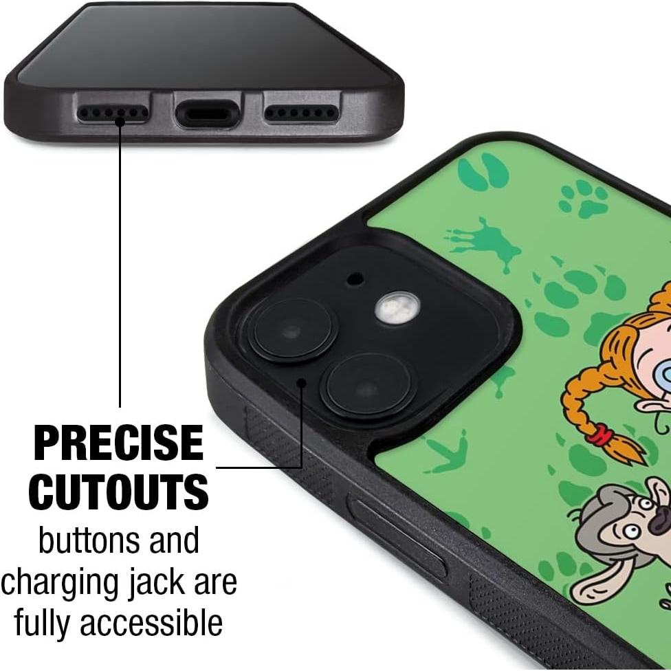 Funda Protectora Slim Fit Wild Thornberrys para iPhone 12/12 Pro