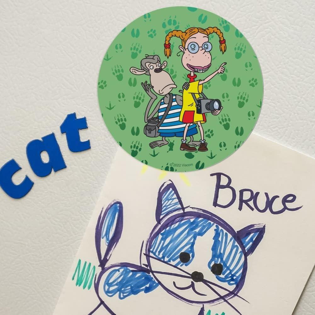 Imán de Vinilo Redondo GRAPHICS & MORE Los Thornberrys 14cm