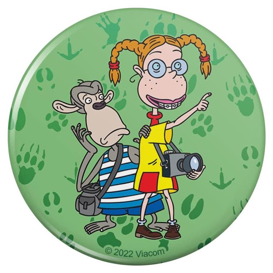 Imán de Botón Redondo Graphics & More 5.7cm Los Thornberrys