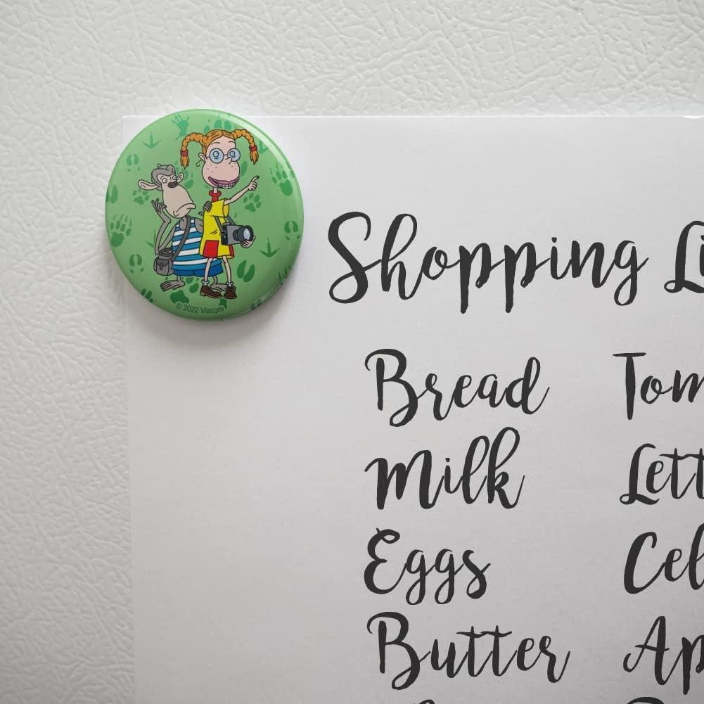 Imán de Botón Redondo Graphics & More 5.7cm Los Thornberrys