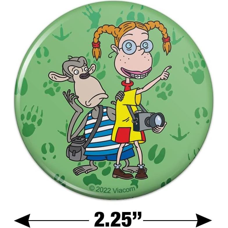 Imán de Botón Redondo Graphics & More 5.7cm Los Thornberrys