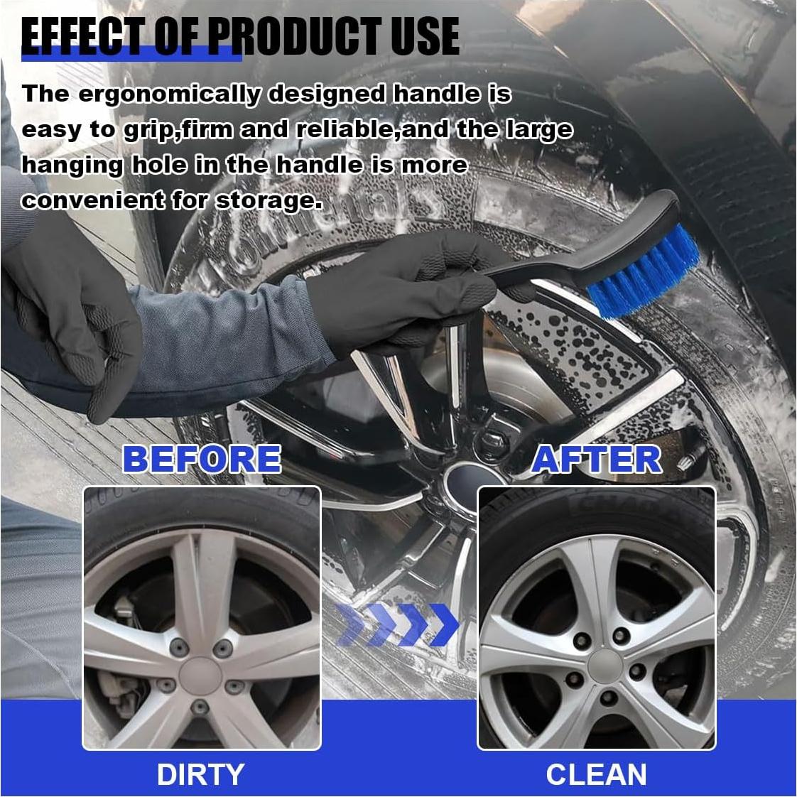 Cepillo de limpieza de alfombra SMILFUY 21x6.3 cm para auto