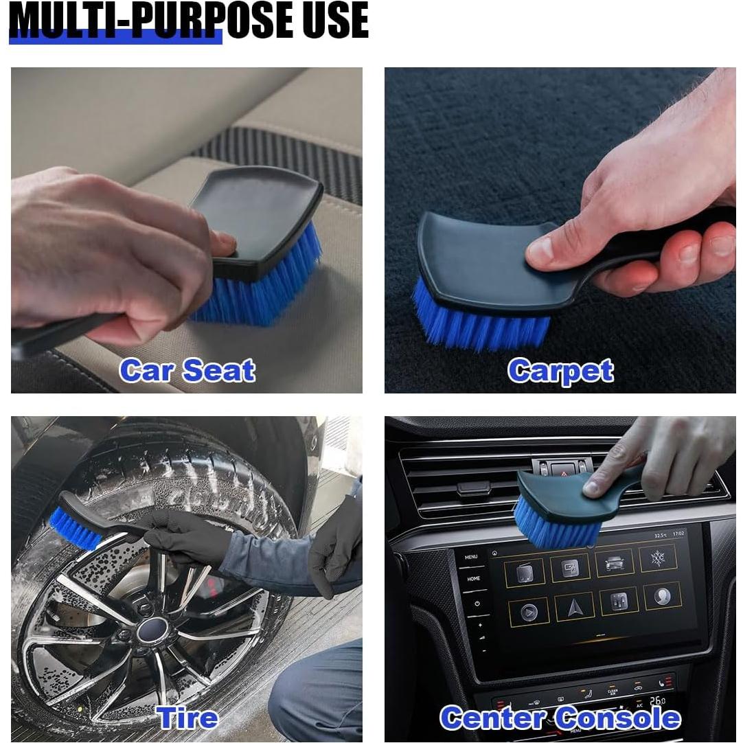 Cepillo de limpieza de alfombra SMILFUY 21x6.3 cm para auto