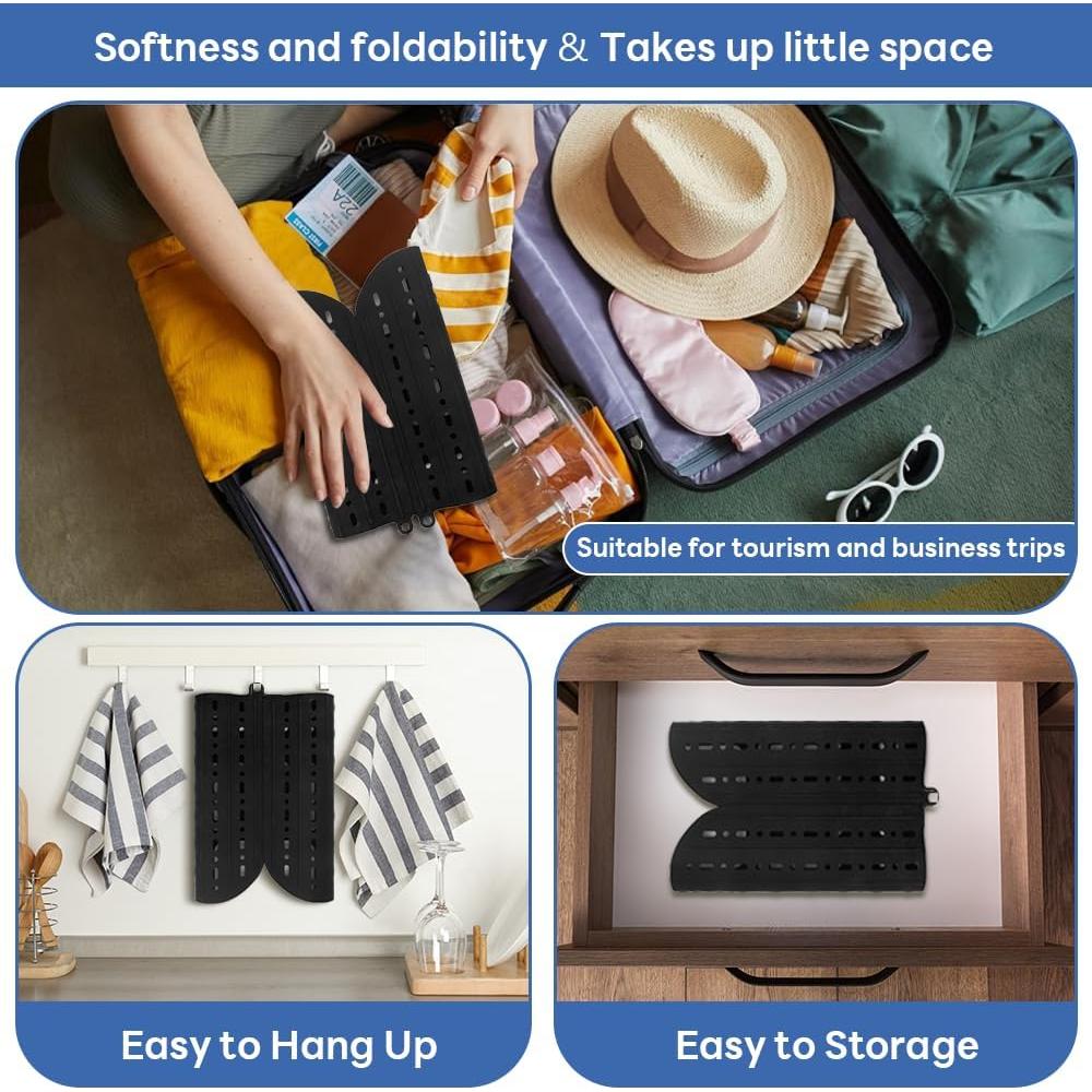 Cubierta Plegable de Lavabo MONVIE de Silicona - Negro