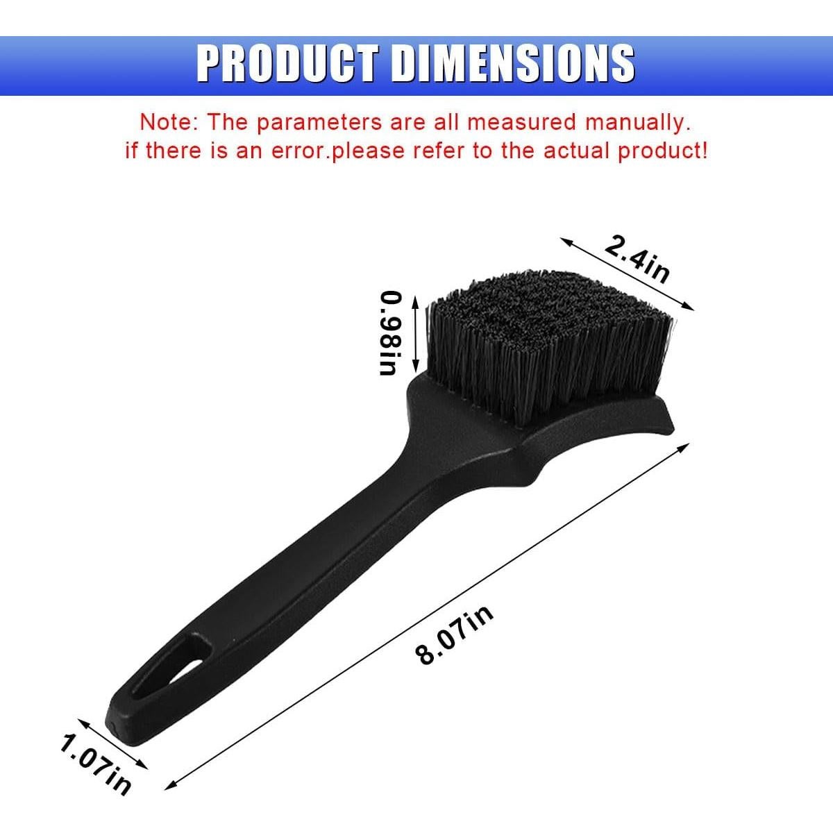 Cepillo para Ruedas de Auto GAOLAOSY 20.5x6.1cm Negro