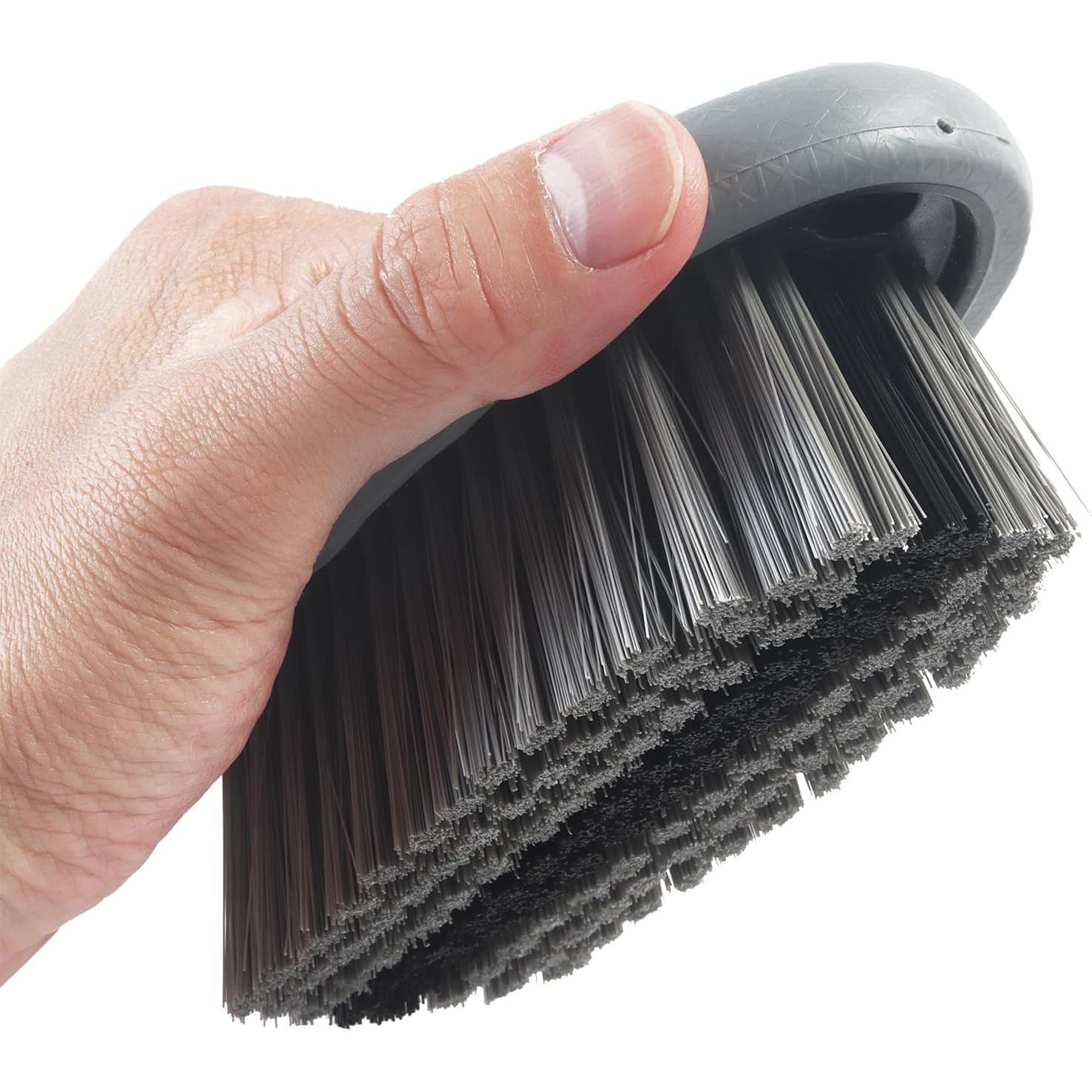 Cepillo de Limpieza de Alfombras LoyaGour Gris 14x7cm