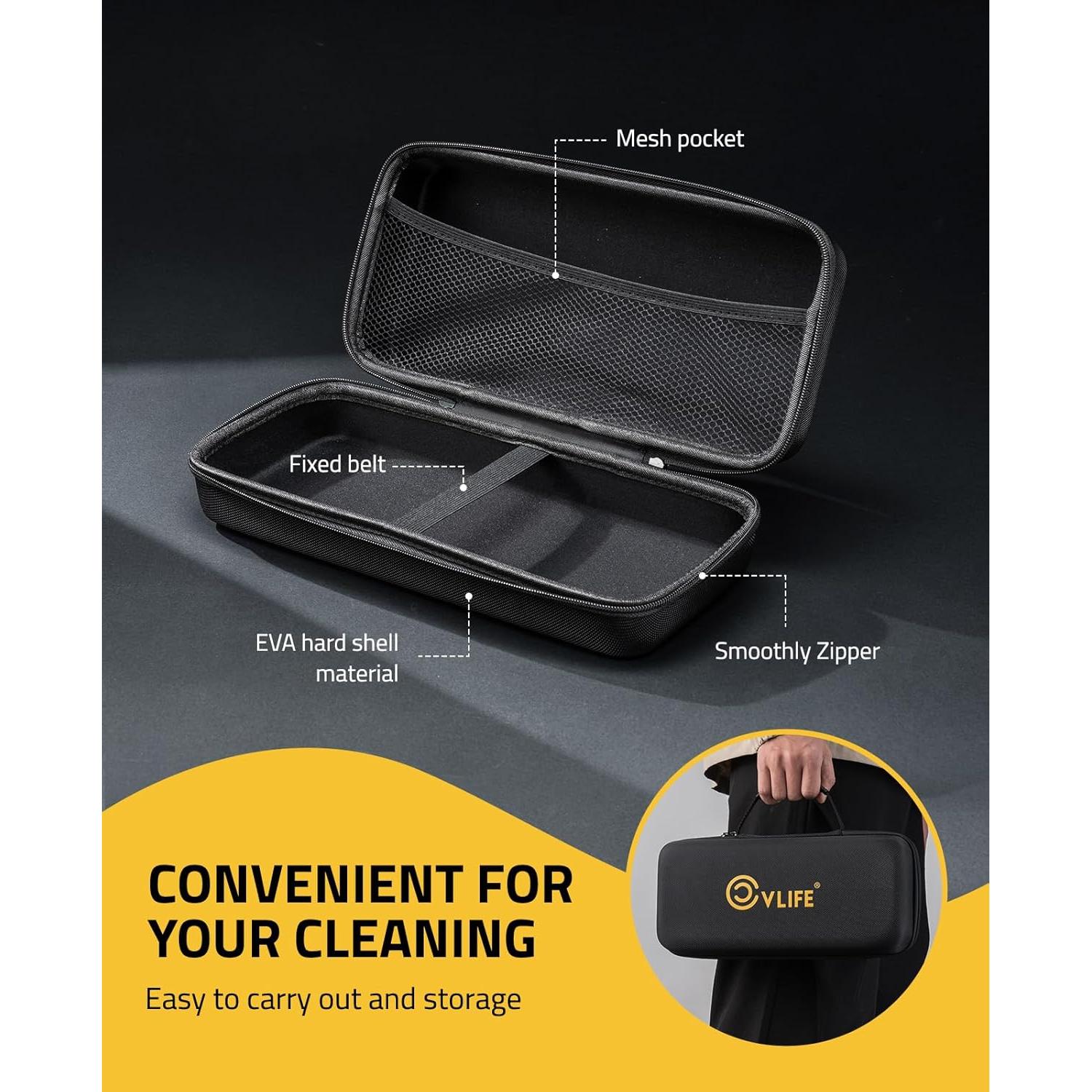 Kit de limpieza de armas CVLIFE con alfombrilla y cepillos