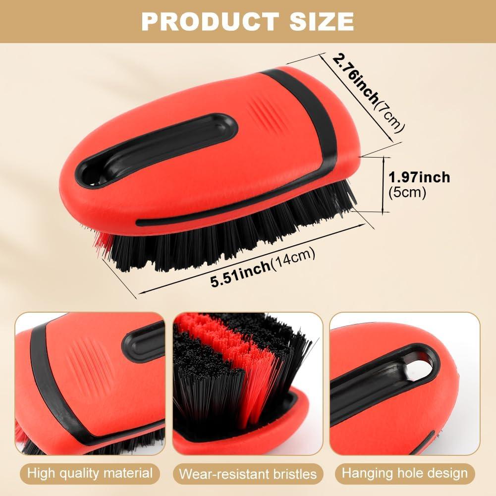 Cepillo de limpieza para alfombra RVXlRDN - Rojo, 14x7x5cm