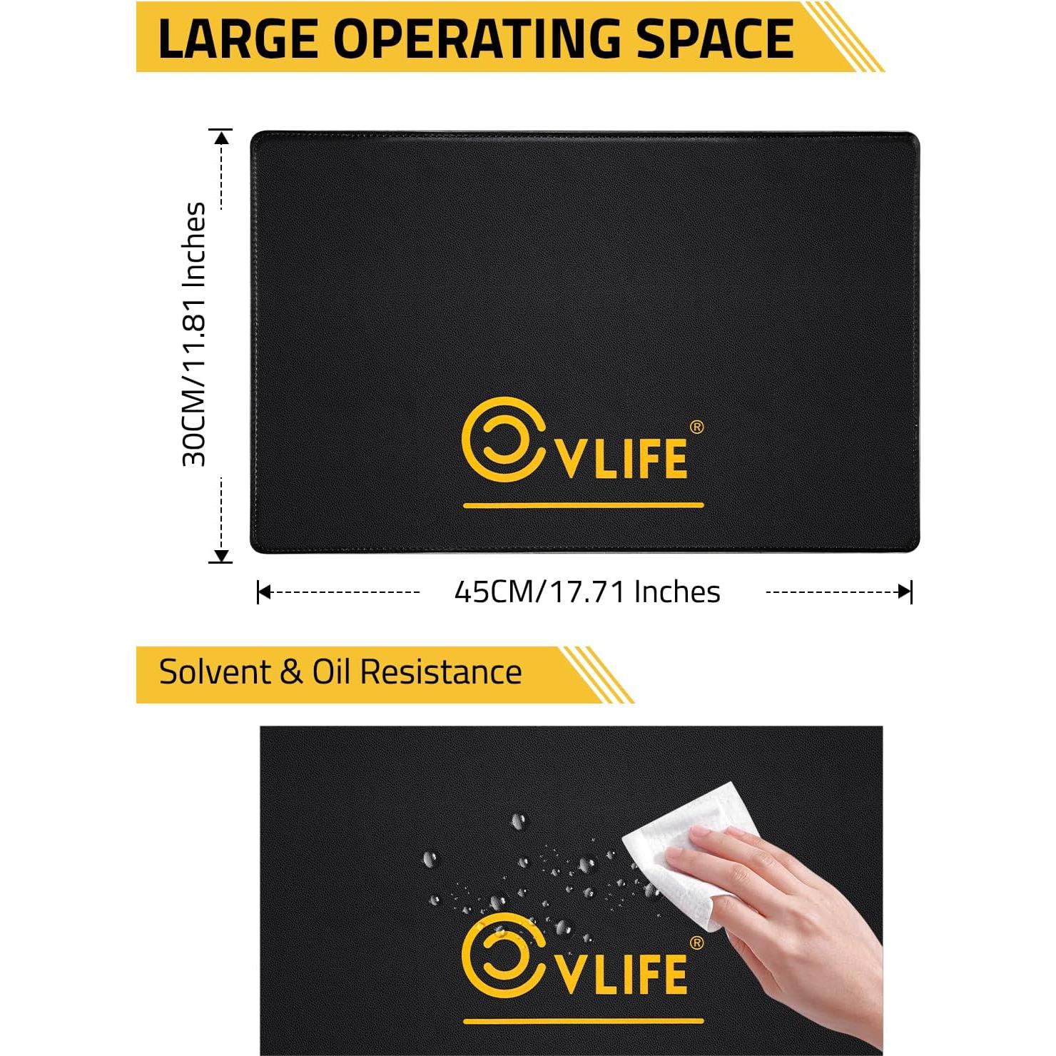 Kit de limpieza de armas CVLIFE con alfombrilla y suministros