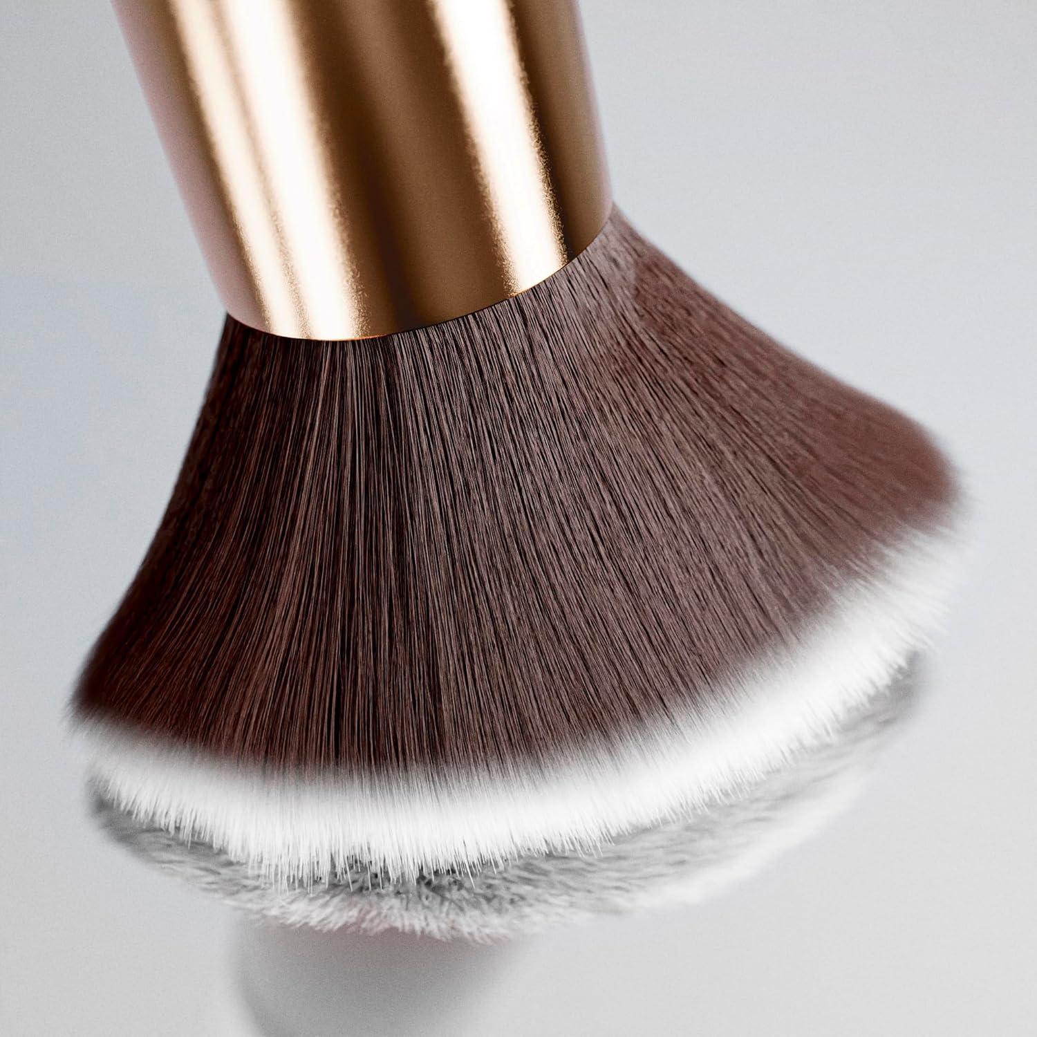 Juego de Brochas de Maquillaje Srodha - 3 Piezas Blanco