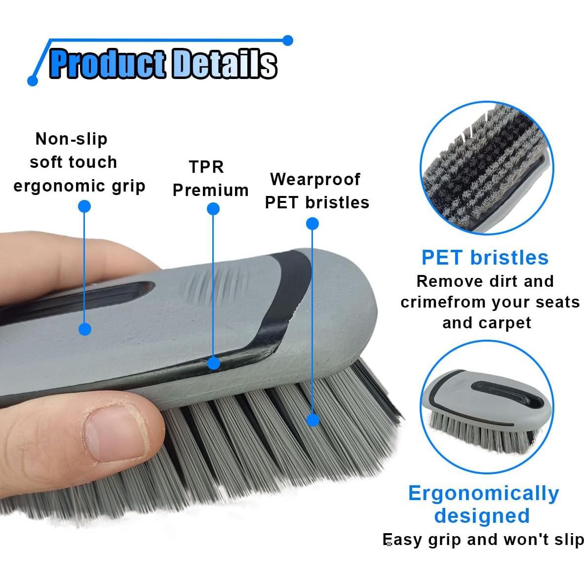 Cepillo de Limpieza de Alfombras LHDOS - Ergonomía y Durabilidad