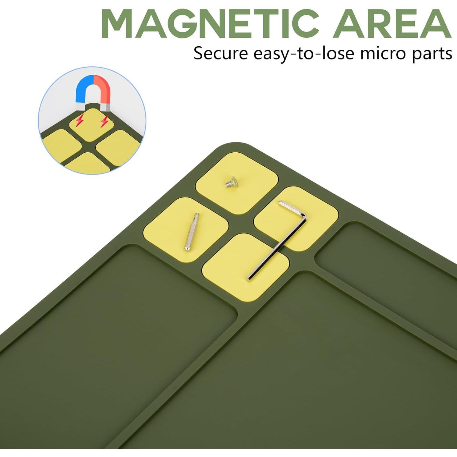 Alfombrilla de Limpieza de Armas BOOSTEADY 40.4x24.9cm Antideslizante