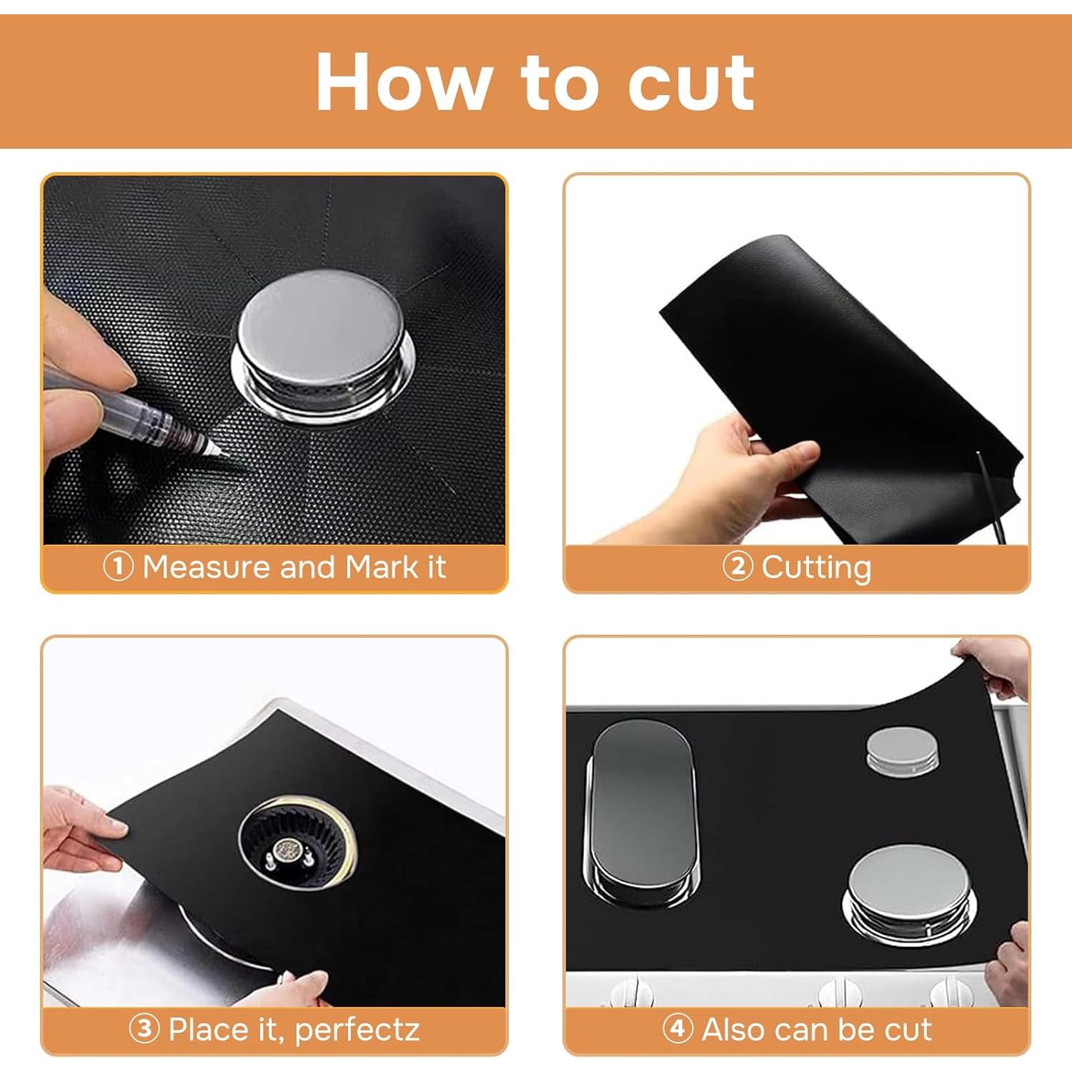 Protectores de Estufa de Gas Linzuza 0.3mm - Juego Integral