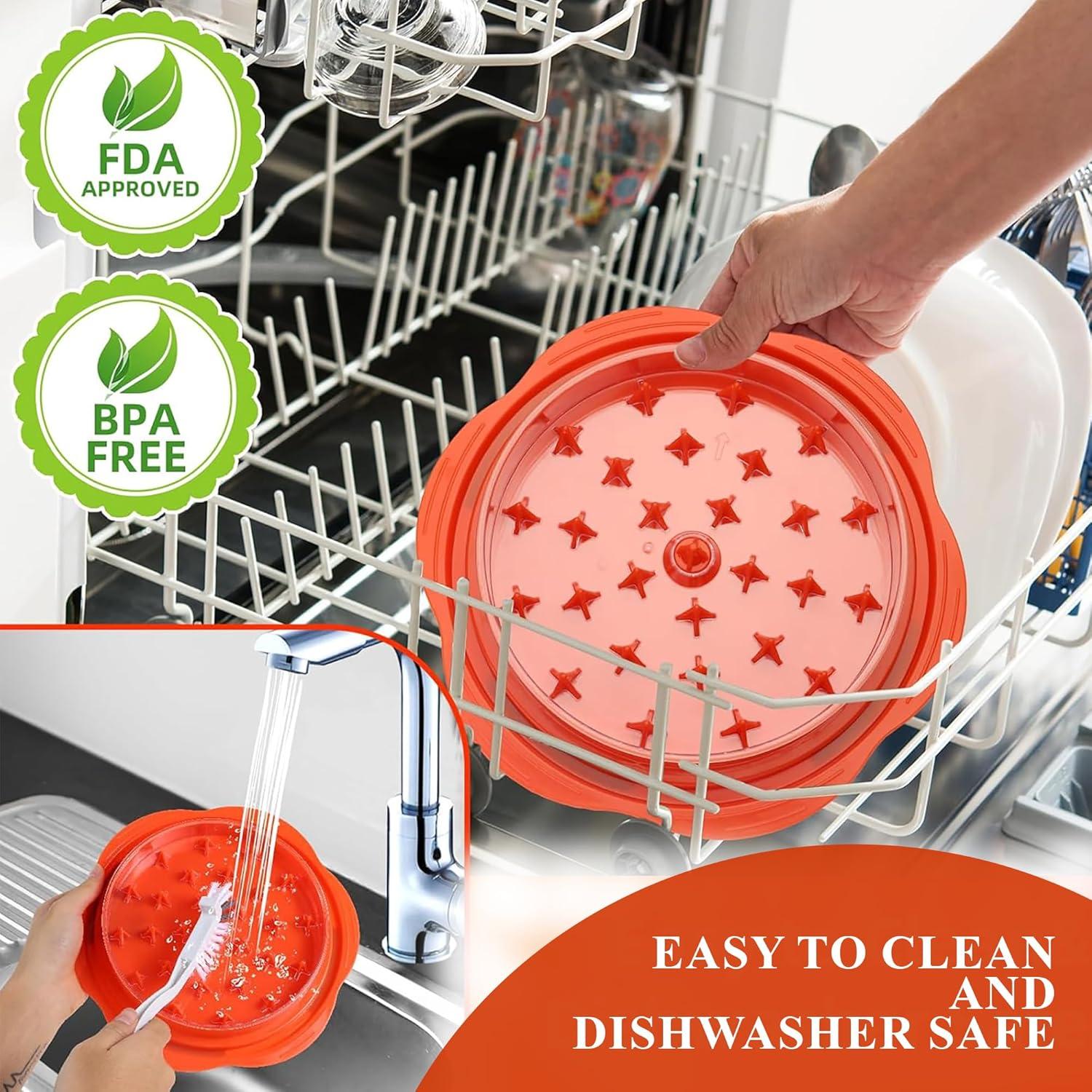 Herramienta Desmenuzadora de Pollo AIZAHCHI Naranja con Alfombrilla