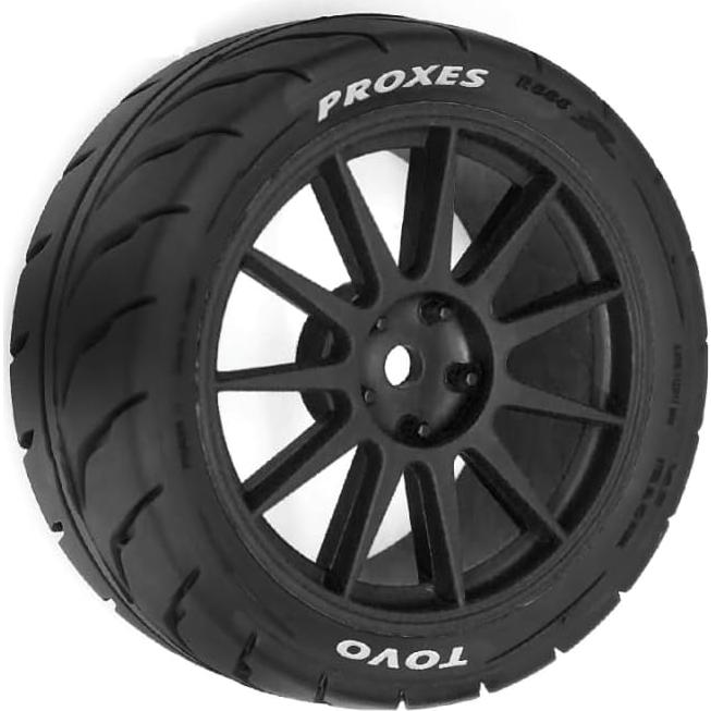 Neumáticos RC Drift 1/10 JIHAIYEMENGZHEN 68mm 4PCS Negro