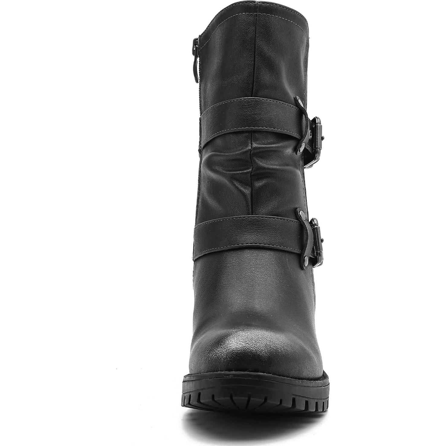 Botas de Motocicleta para Mujer Globalwin GW-W21YY13 Negros