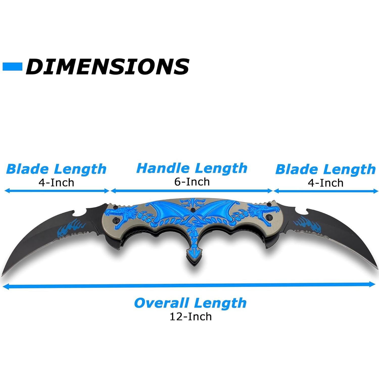 Cuchillo Plegable Fantasía Colección Maestra 15.24 cm