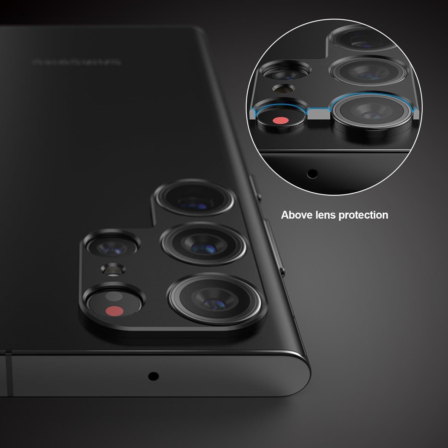 Protector de Lente de Cámara Kismer para Samsung S23 Ultra - 2 Piezas