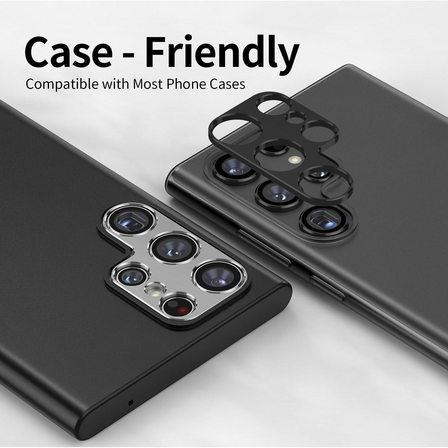 Protector de Lente de Cámara Kismer para Samsung S23 Ultra - 2 Piezas