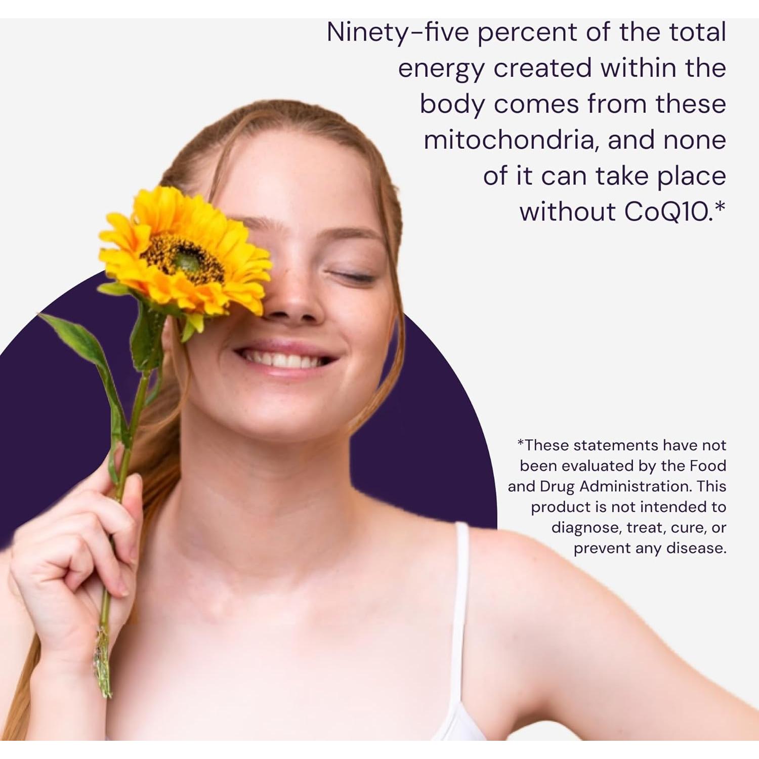 Suplemento CoQ10 Healthy Origins 200 mg con BioPerine 60 Geles