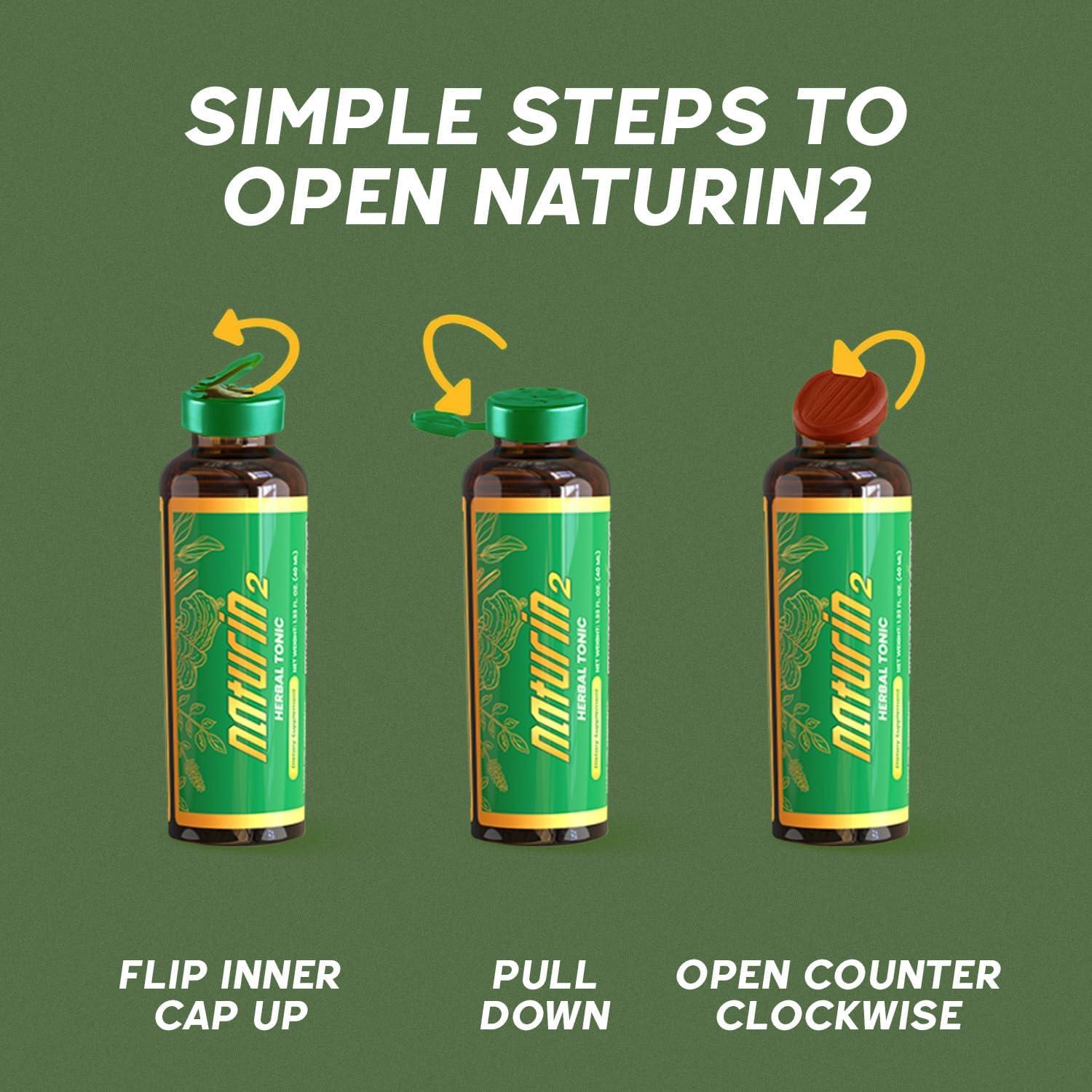 Bebida Inmunológica Herbal Naturin2 - 6 Viales 40ml