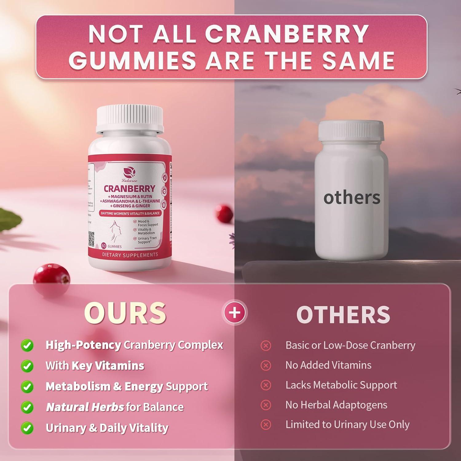 Gomitas de Arándano Lukaree 60 Unidades - Suplemento Vitalidad