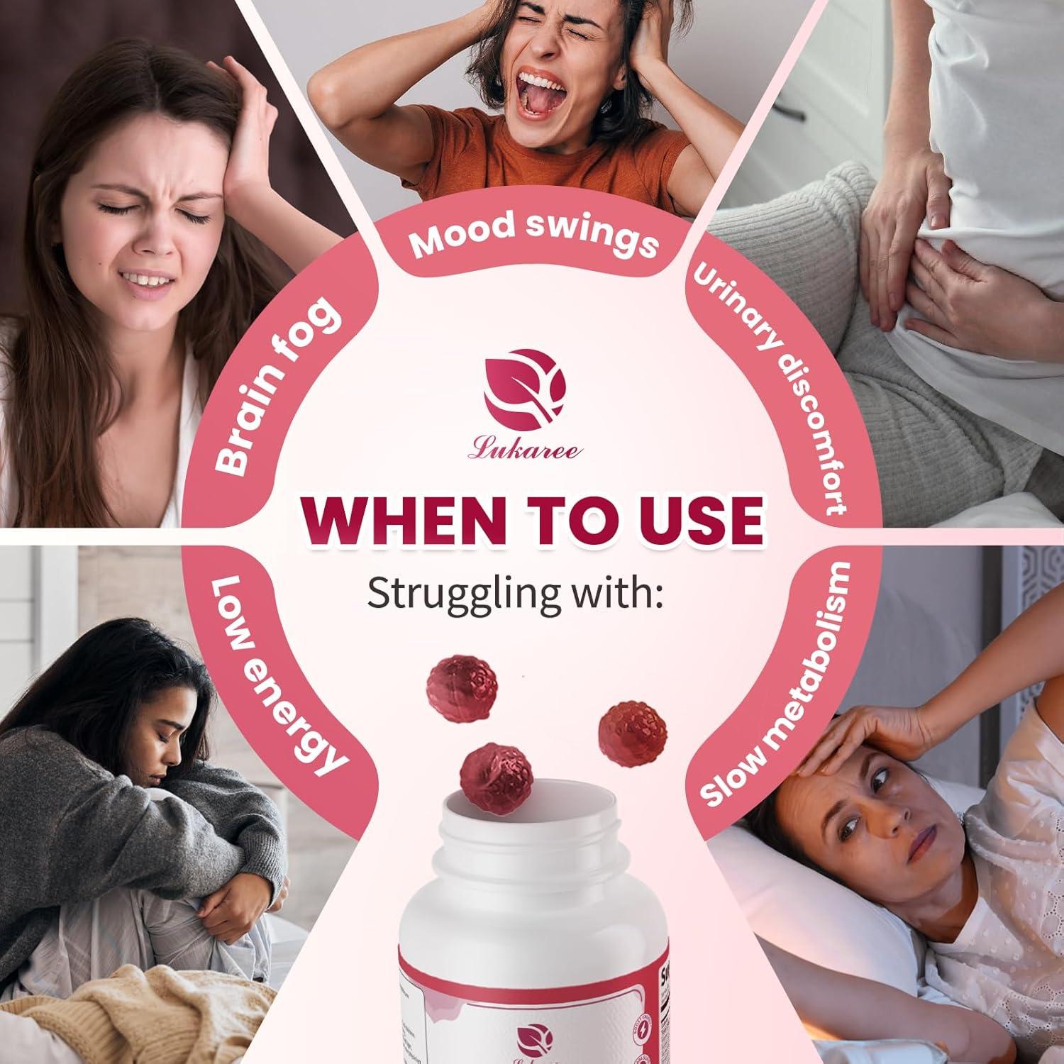 Gomitas de Arándano Lukaree 60 Unidades - Suplemento Vitalidad