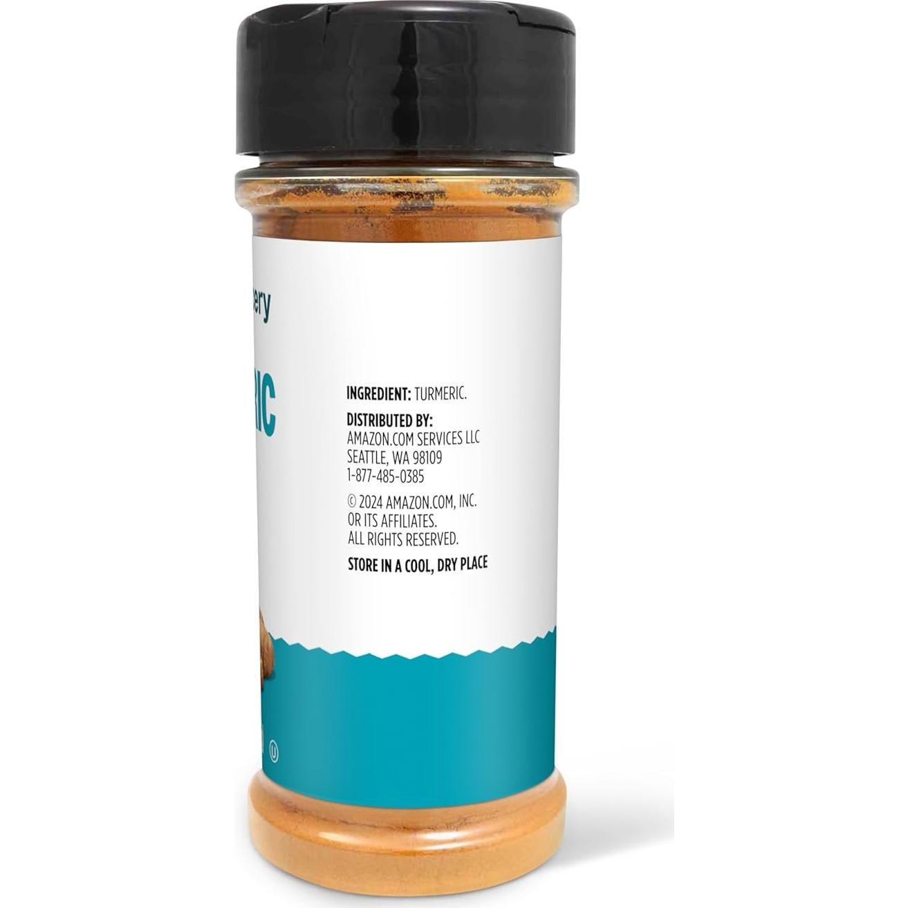 Amazon Grocery, Ground Turmeric, 2.75 Oz (Previously Happy Belly, Packaging May Vary)