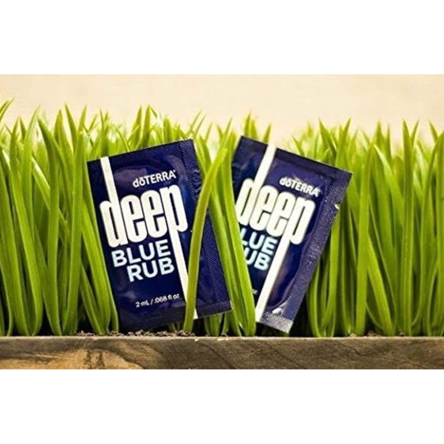Muestras doTERRA Deep Blue Rub 2 ml - Paquete de 10 unidades