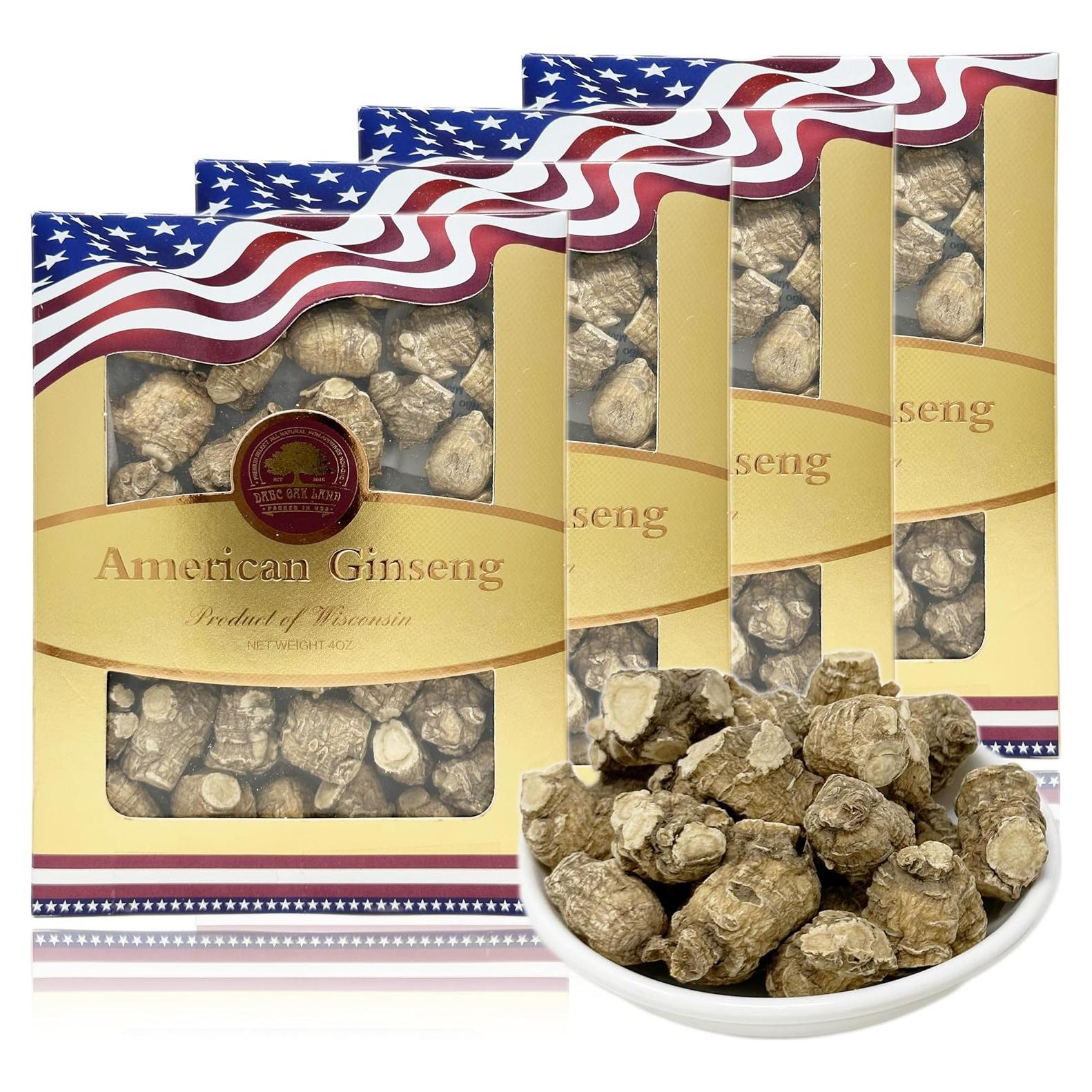 Ginseng Americano Seco 113.4g - DOL - Caja de 4 Unidades