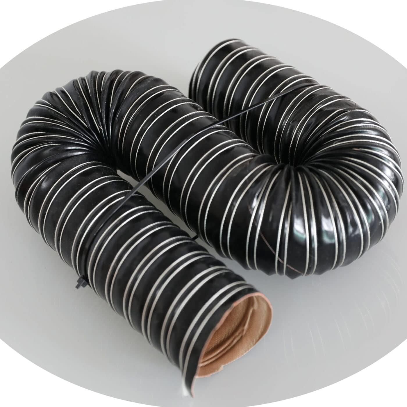 Manguera de Silicona KRD PERFORMANCE 51mm 1m Negra Resistente Calor