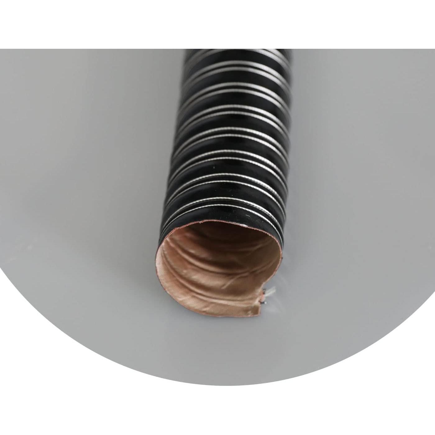 Manguera de Silicona KRD PERFORMANCE 51mm 1m Negra Resistente Calor