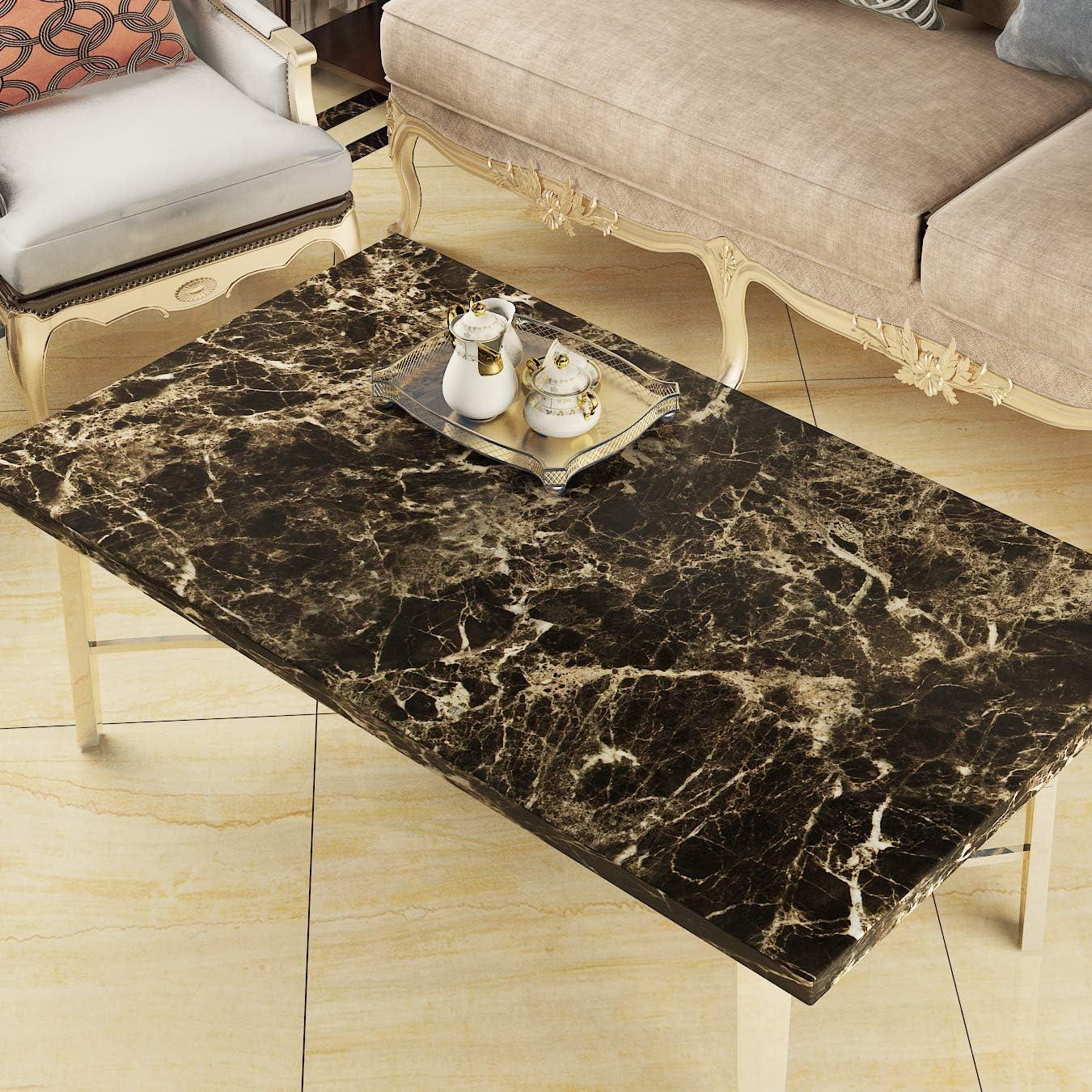 Papel Contacto de Mármol Marrón Burgeliy 15.7x3.0m Impermeable