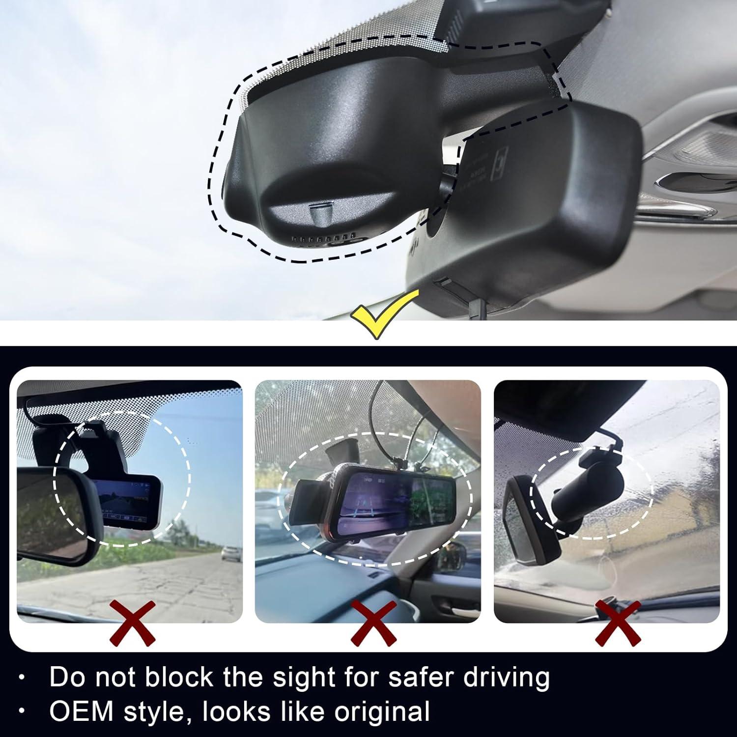 Cámara Dash 4K Mangoal para Dodge RAM 1500/2500/3500 2013-2018