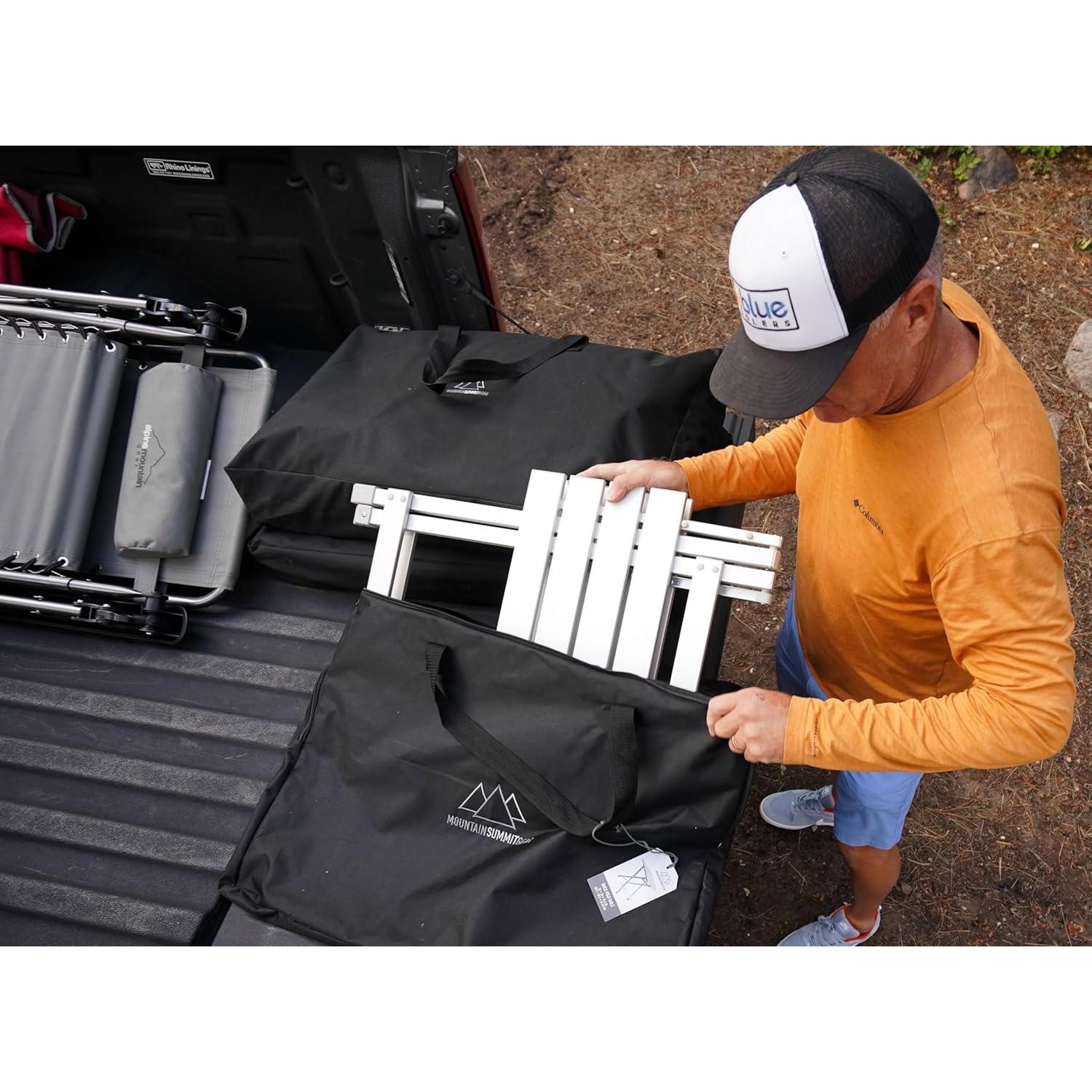 Mesa Plegable Rápida de Aluminio Mountain Summit Gear 69.85x50.8cm