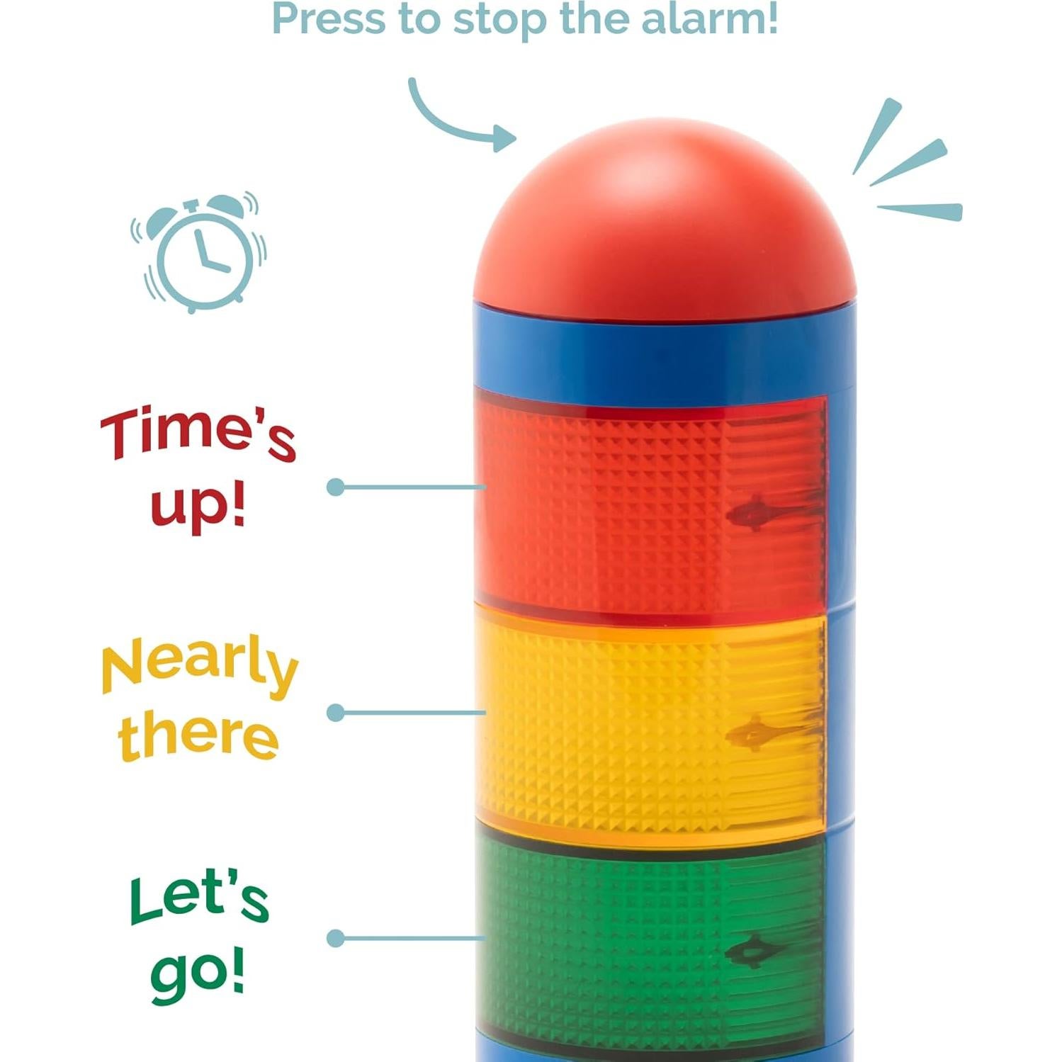 Temporizador Visual KADAMS para Niños - Alarma Semáforo 24h